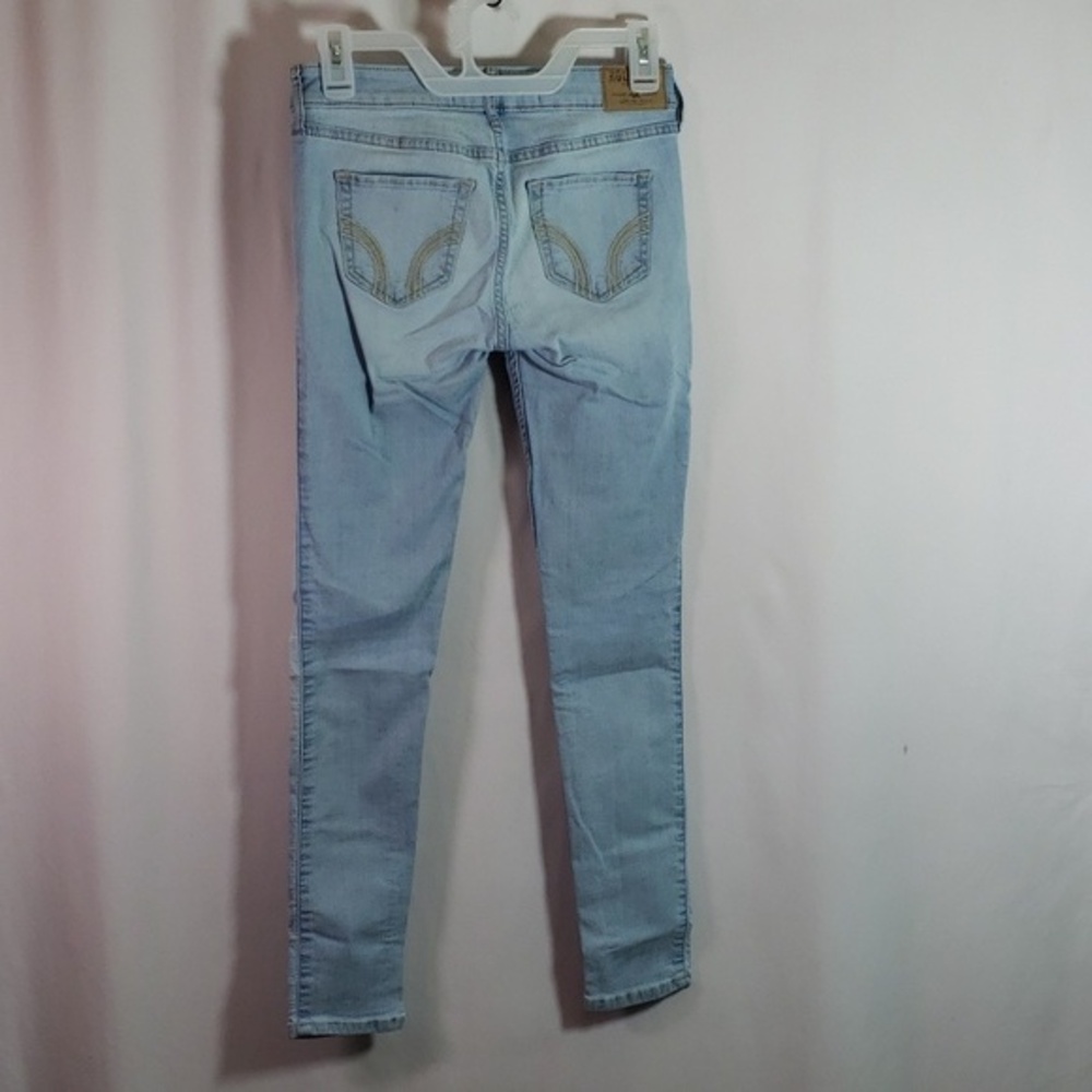 Hollister Women’s Super Skinny Jeans Size 1S Blue Denim Casual (AO) - Picture 7 of 8
